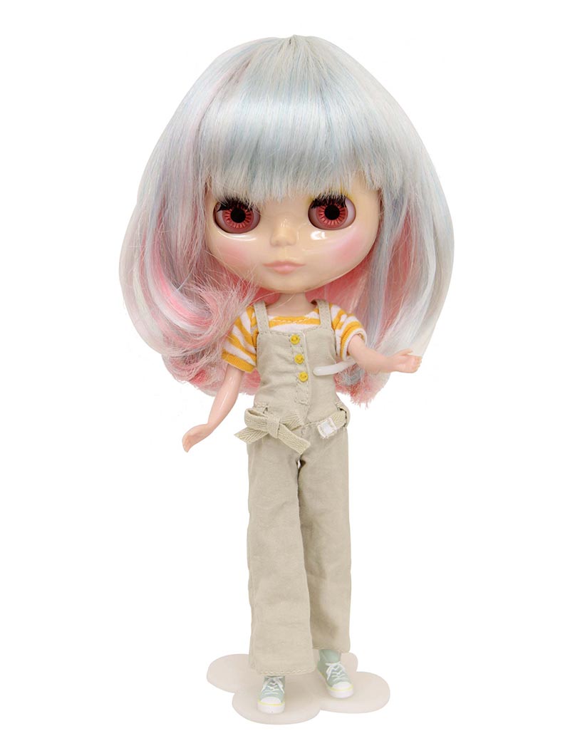 BDドールウィッグ★パッツン前髪と定番のストレートスタイルはカラーで遊ぶと個性的でGood★
